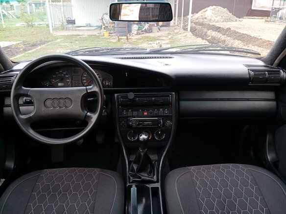 1991 Audi 100 IV (C4), серебристый, 320000 рублей - вид 17