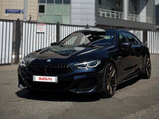 2019 BMW 8 серии Gran Coupe 840i xDrive II (G14/G15/G16), чёрный, 8390000 рублей, вид 2