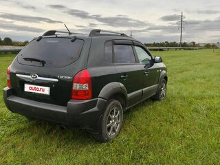 2008 Hyundai Tucson I, зелёный, 650000 рублей, вид 4