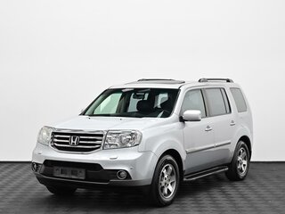 2014 Honda Pilot II Рестайлинг, серебристый, 1765000 рублей, вид 3