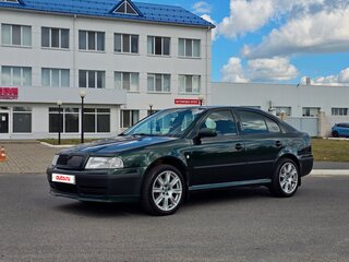 2003 Skoda Octavia I (A4) Рестайлинг, зелёный, 590000 рублей, вид 3