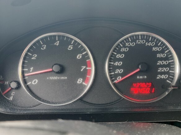 2004 Mazda 6 I (GG), синий, 320000 рублей - вид 5