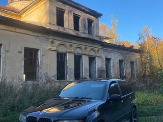 2002 BMW X5 3.0i I (E53), чёрный, 870000 рублей, вид 4