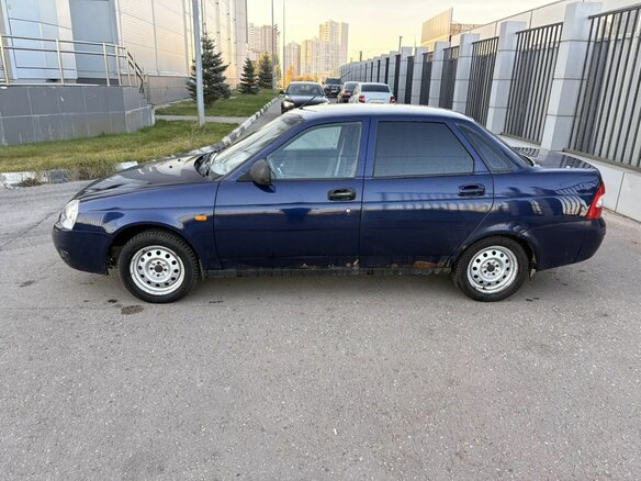 2012 Lada (ВАЗ) Priora I, синий, 173000 рублей - вид 5