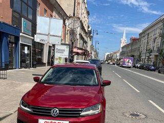 2016 Volkswagen Jetta VI Рестайлинг, красный, 1150000 рублей, вид 3
