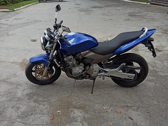 2003 Honda CB 600F Hornet, синий, 350000 рублей - вид 4