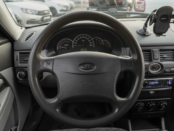 2010 Lada (ВАЗ) Priora I, чёрный, 379000 рублей - вид 11