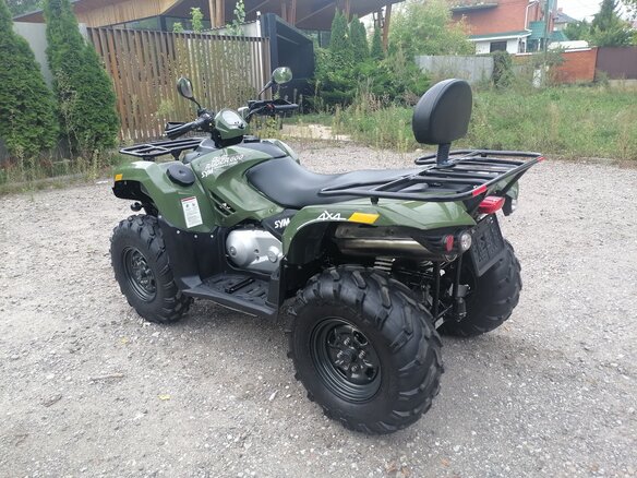 2014 Sym QuadRaider, зелёный, 399000 рублей - вид 6