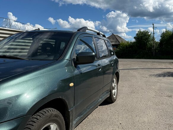 2003 Mitsubishi Outlander I, зелёный, 420000 рублей - вид 15