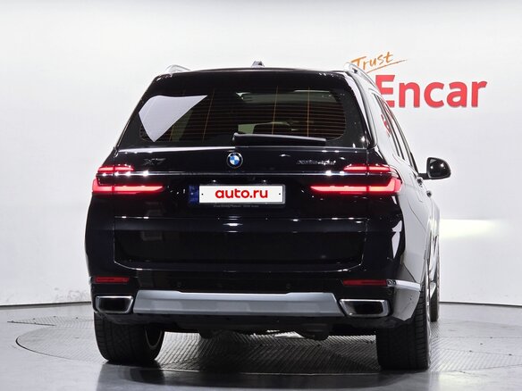 2023 BMW X7 40d I (G07) Рестайлинг, чёрный - вид 3