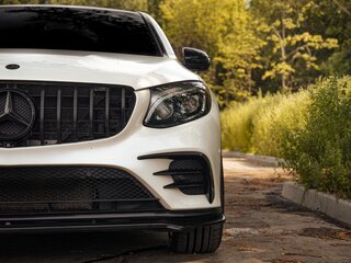 2017 Mercedes-Benz GLC Coupe AMG 43 AMG I (C253), белый, 3600000 рублей, вид 3