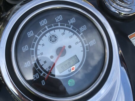 2003 Yamaha XVS1100, чёрный, 420000 рублей, вид 1