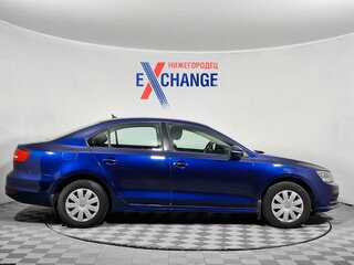 2015 Volkswagen Jetta VI Рестайлинг, синий, 855000 рублей, вид 4