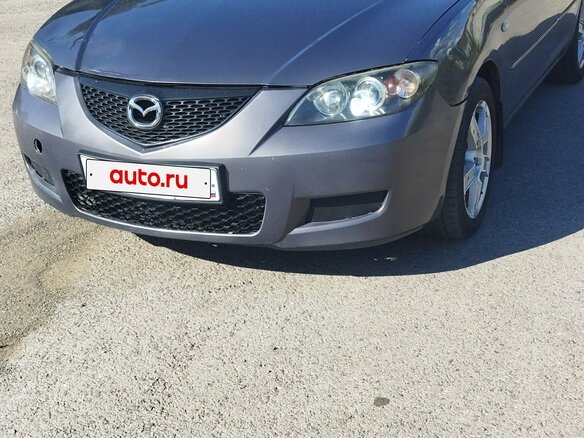 2007 Mazda 3 I (BK) Рестайлинг, серый, 415000 рублей