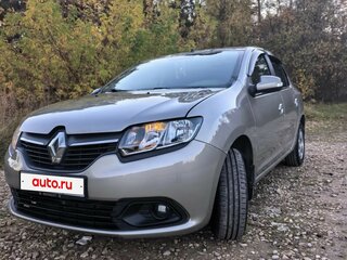2017 Renault Logan II, бежевый, 700000 рублей, вид 1