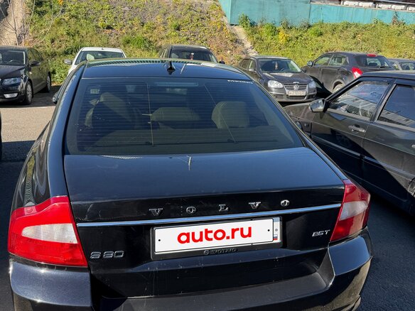 2009 Volvo S80 II, чёрный, 1120000 рублей - вид 5