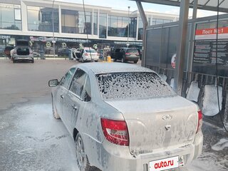 2012 Lada (ВАЗ) Granta I, серебристый, 220000 рублей, вид 4