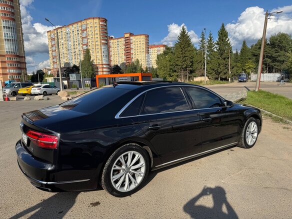 2014 Audi A8 Long III (D4) Рестайлинг, чёрный, 2300000 рублей - вид 13