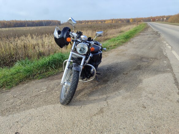2010 Honda Shadow 750, серый, 525000 рублей - вид 9