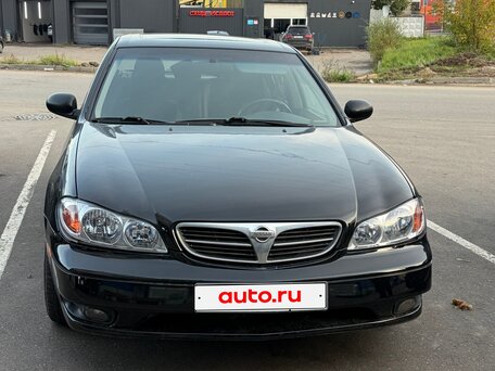 2005 Nissan Maxima V (A33), чёрный, 850000 рублей, вид 1
