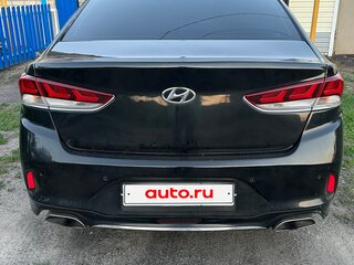 2017 Hyundai Sonata VII (LF) Рестайлинг, чёрный, 1400000 рублей, вид 4
