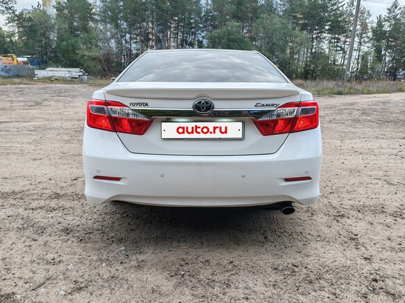 2014 Toyota Camry VII (XV50), белый, 1785000 рублей - вид 6