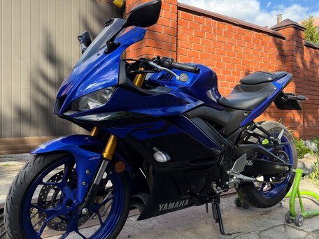 2019 Yamaha YZF-R3, синий, 480000 рублей, вид 5