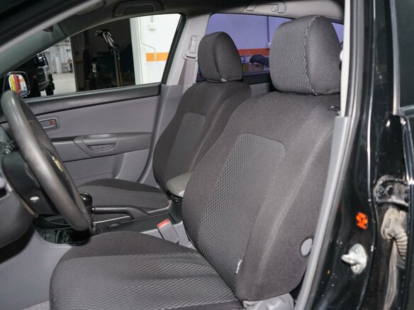 2008 Mazda 3 I (BK) Рестайлинг, чёрный, 594000 рублей - вид 9