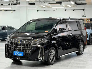 2023 Toyota Alphard III Рестайлинг, чёрный, 13300000 рублей, вид 1