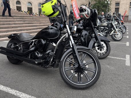 2010 Kawasaki VN900 Vulcan, чёрный, 560000 рублей, вид 3