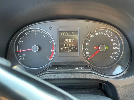 2017 Volkswagen Polo V Рестайлинг, синий, 734000 рублей, вид 4