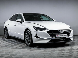 2021 Hyundai Sonata VIII (DN8), белый, 2649000 рублей, вид 3