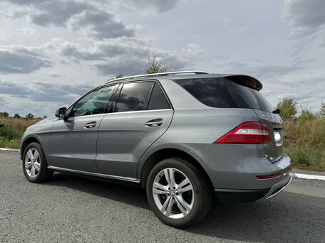 2012 Mercedes-Benz M-Класс 350 CDI III (W166), серый, вид 4
