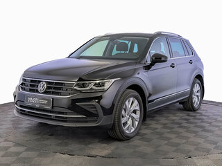 2021 Volkswagen Tiguan II Рестайлинг, чёрный, 3780000 рублей, вид 1
