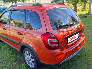 2016 Lada (ВАЗ) Kalina II, оранжевый, 485000 рублей, вид 4