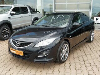 2011 Mazda 6 II (GH) Рестайлинг, чёрный, 820000 рублей, вид 1