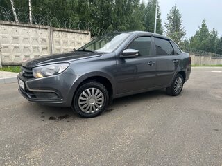 2019 Lada (ВАЗ) Granta I Рестайлинг, серый, 475000 рублей, вид 4