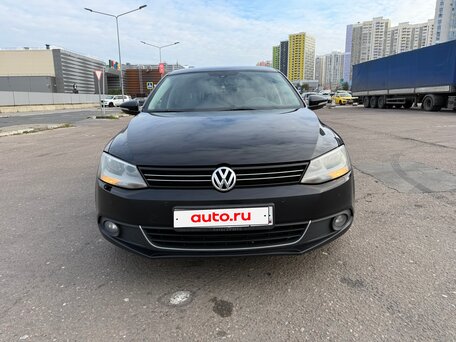 2013 Volkswagen Jetta VI, чёрный, 790000 рублей, вид 3