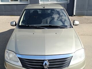 2011 Renault Logan I Рестайлинг, бежевый, 450000 рублей, вид 2