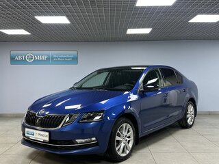 2019 Skoda Octavia III (A7) Рестайлинг, синий, 2414000 рублей, вид 1