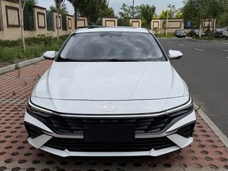 2023 Hyundai Elantra N Line VII (CN7) Рестайлинг, белый, 1270000 рублей, вид 1