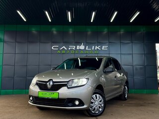 2017 Renault Logan II, бежевый, 799000 рублей, вид 2