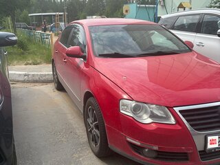 2009 Volkswagen Passat B6, красный, 480000 рублей, вид 2