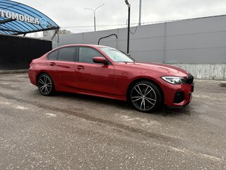 2021 BMW 3 серии 318d VII (G2x), красный, 4000000 рублей, вид 3