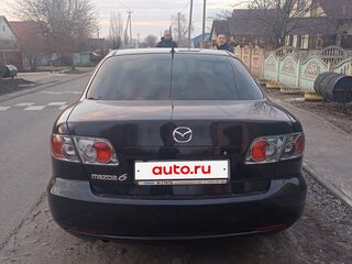 2007 Mazda 6 I (GG) Рестайлинг, чёрный, 410000 рублей, вид 2