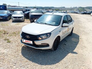 2023 Lada (ВАЗ) Granta I Рестайлинг, белый, 590000 рублей, вид 2