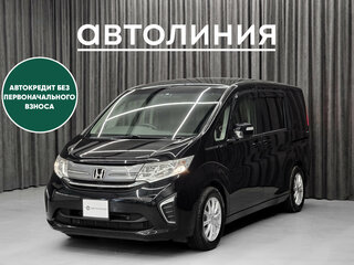 2016 Honda Stepwgn V, чёрный, 1520000 рублей, вид 1