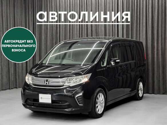 2016 Honda Stepwgn V, чёрный