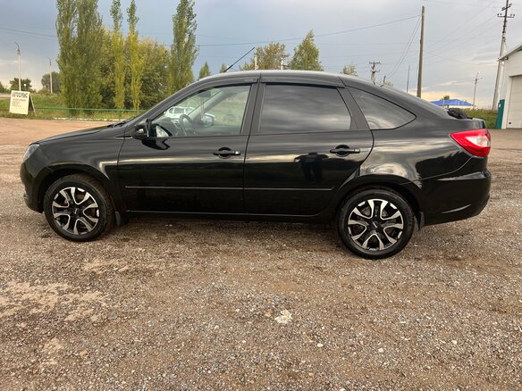 2024 Lada (ВАЗ) Granta I Рестайлинг, чёрный, 850000 рублей - вид 8