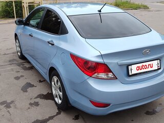 2013 Hyundai Solaris I, голубой, 550000 рублей, вид 4